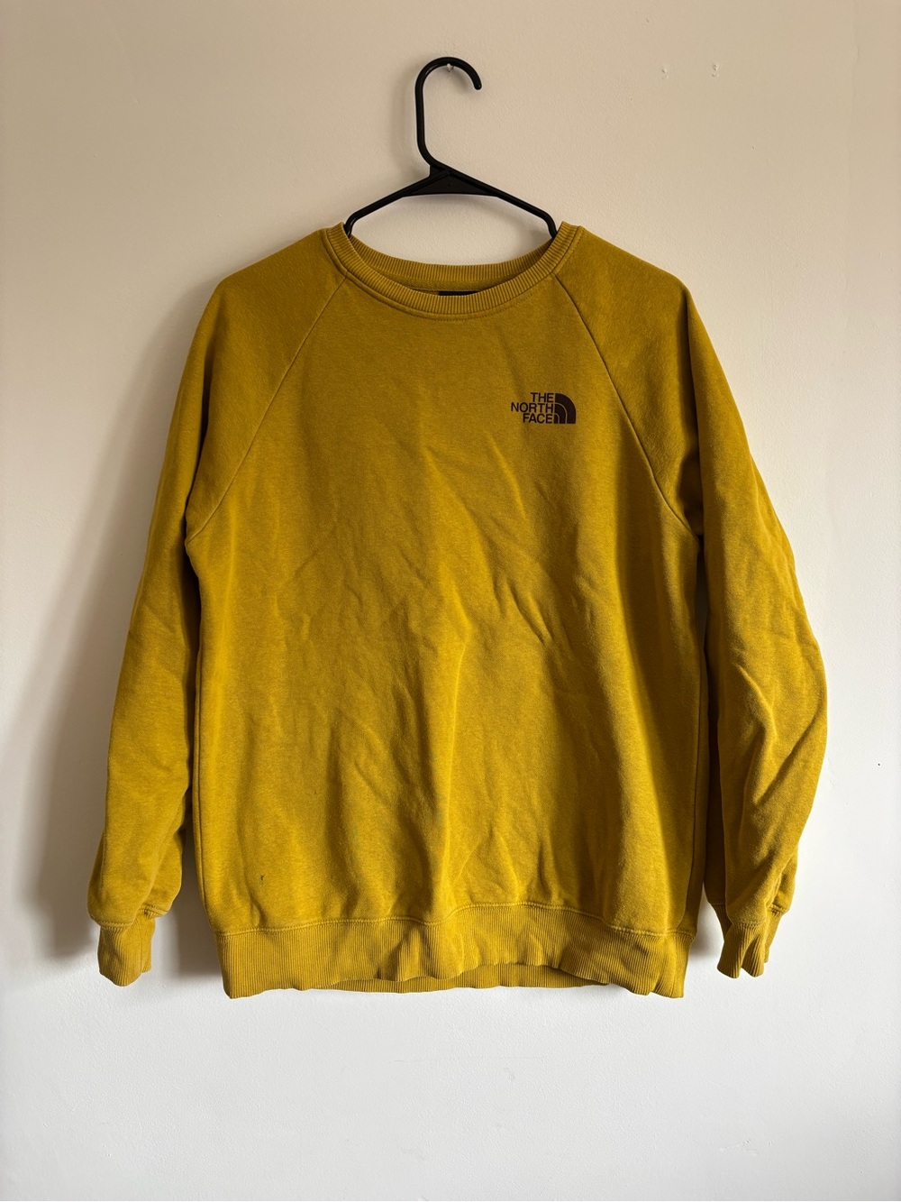 The North Face Mustard Yellow Crewneck Sweatshirt